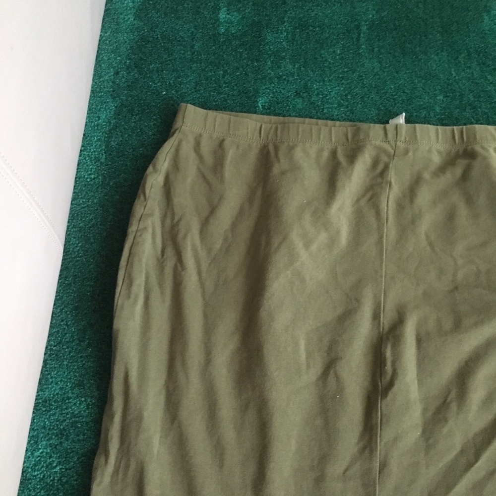 Asos midi green bodycon skirt - Picture 2 of 6